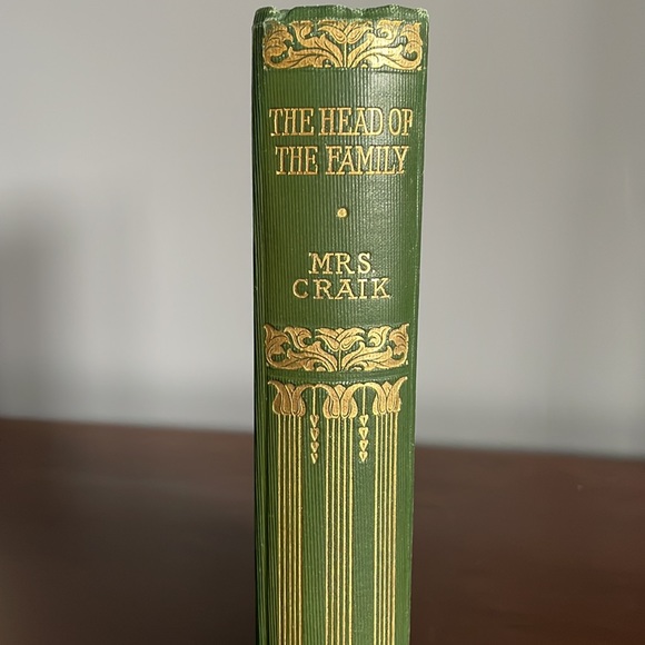 The Head of The Family Mrs. Craik Antique 1903 Bound Novel from London - Picture 3 of 7